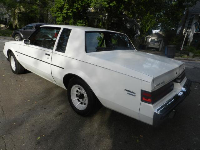 1987 Buick Regal Coupe T Type Turbo