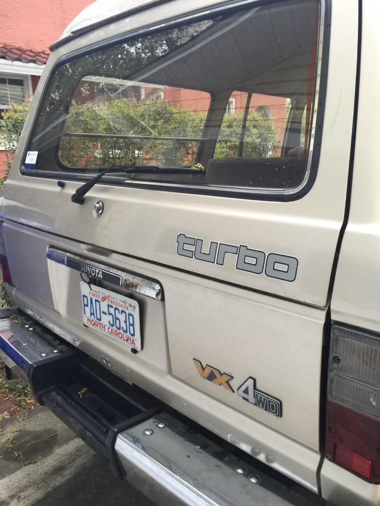 1988 Toyota Land Cruiser Turbo Diesel