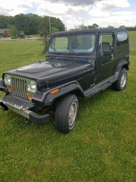 Gray 1988 Jeep Wrangler for sale