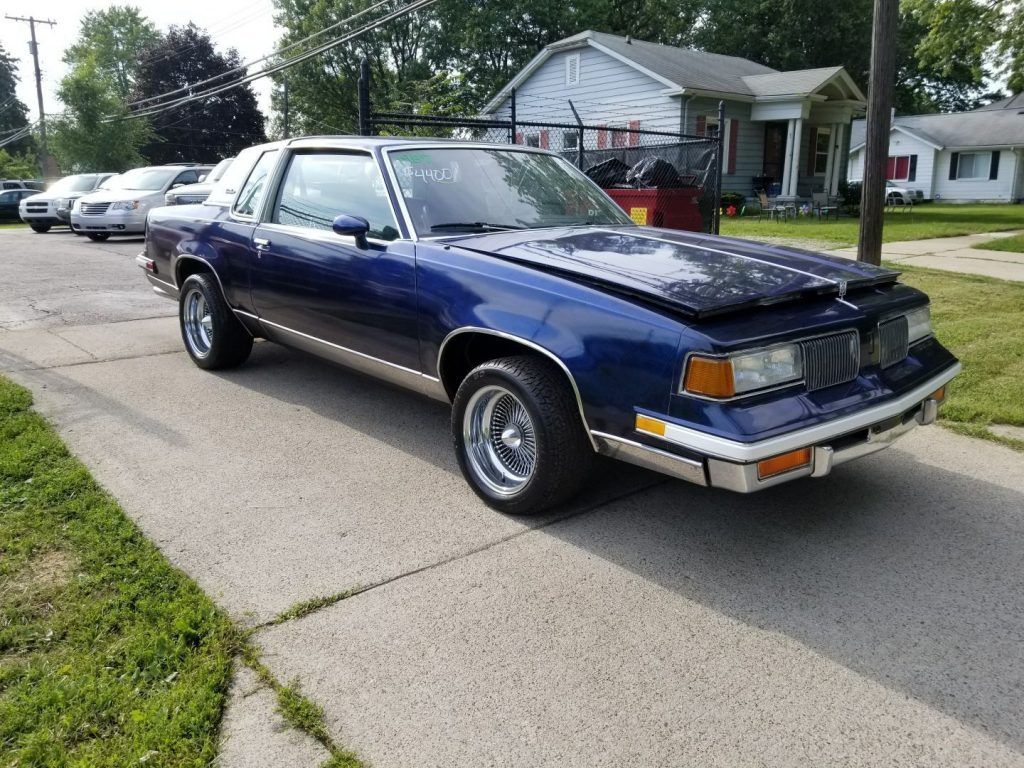 Old school 1987 Oldsmobile Cutlass