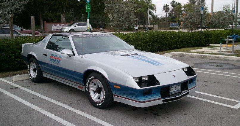 1982 Chevrolet Camaro Indy 500 Pace Car T top