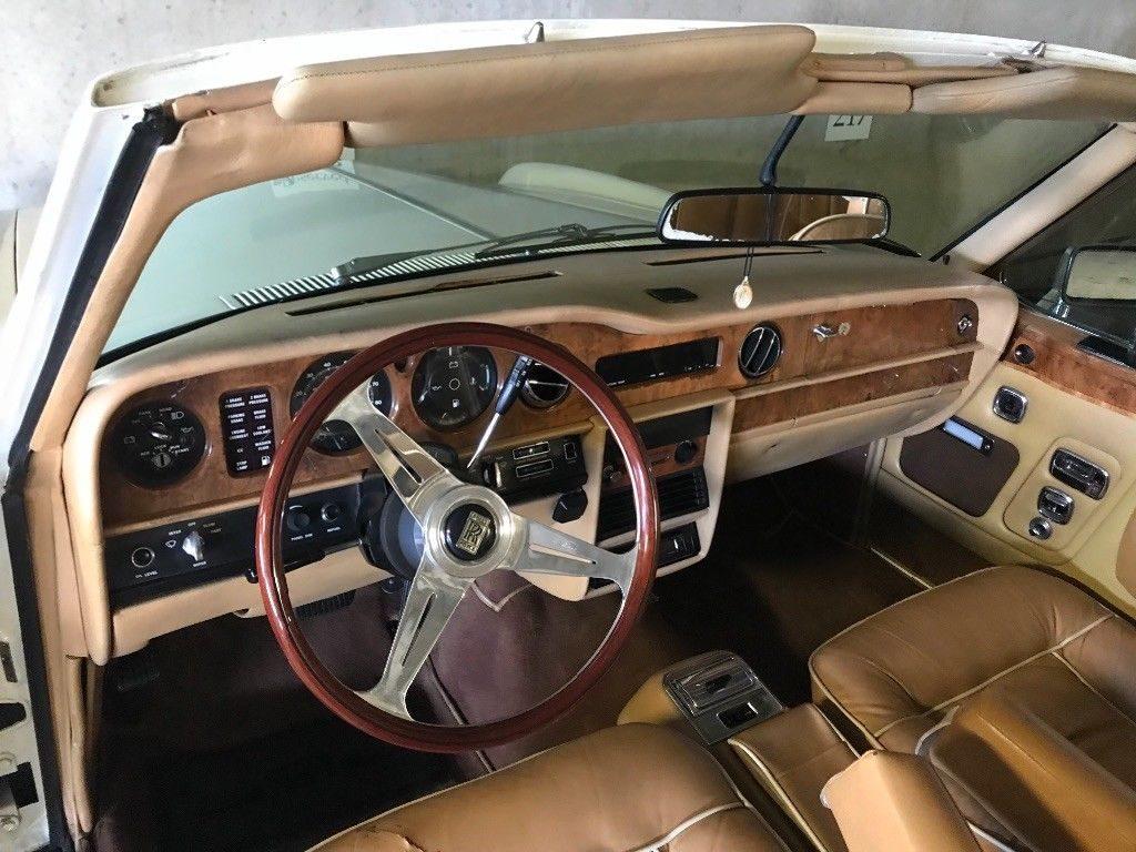 1981 Rolls Royce Corniche Convertible
