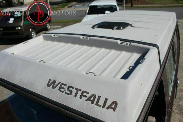 1985 Volkswagen Vanagon Westfalia Campmobile GL