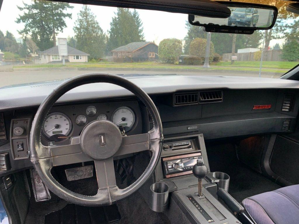 1986 Chevrolet Camaro Iroc-z28