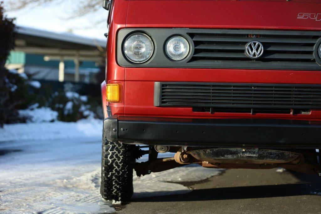 1987 Volkswagen Vanagon GL 0 Miles Titan Red Metallic 4 Cylinder Engine 2.1L/12