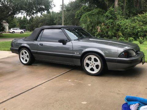 1989 Ford Mustang 5.0 Convertible with Rare Saleen Club Options for sale