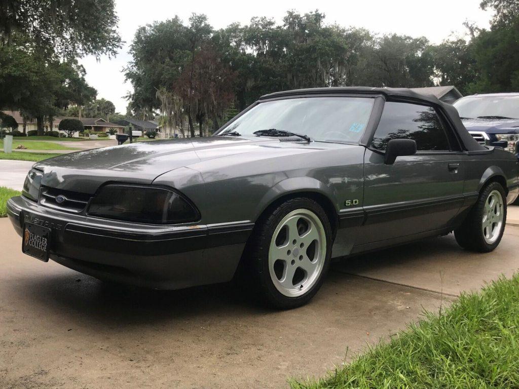 1989 Ford Mustang 5.0 Convertible with Rare Saleen Club Options