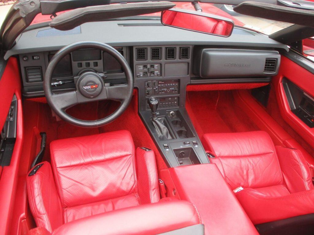 1987 Chevrolet Corvette Convertible Manual Stick LIKE New 35,231 Actual Miles