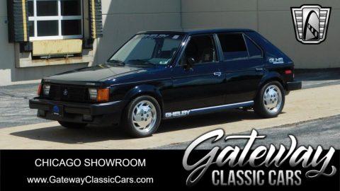 Black 1986 Dodge Omni 2.2l Turbo I4 5-Speed Manual Available Now! for sale