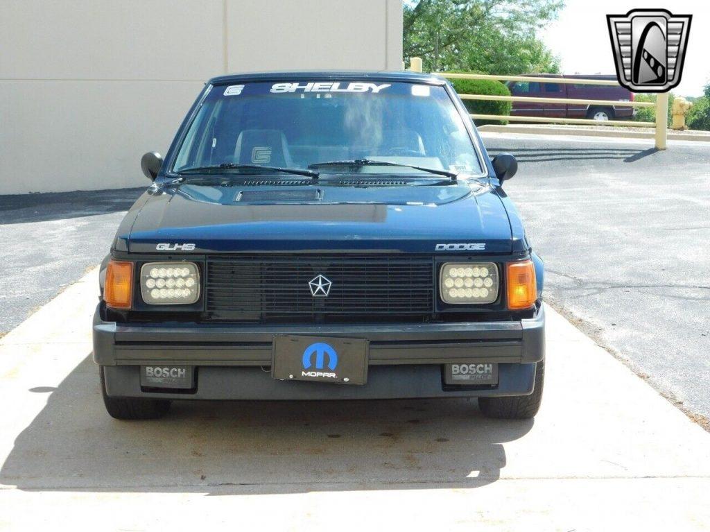 Black 1986 Dodge Omni 2.2l Turbo I4 5-Speed Manual Available Now!