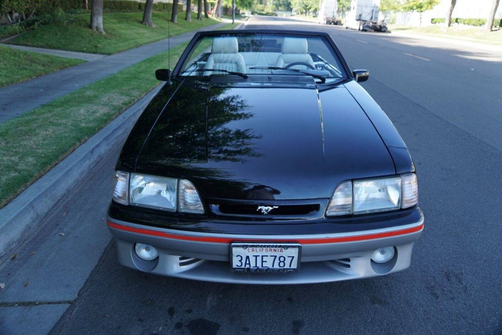 1988 Ford Mustang GT 5.0 V8 Convertible With 58K Original Miles
