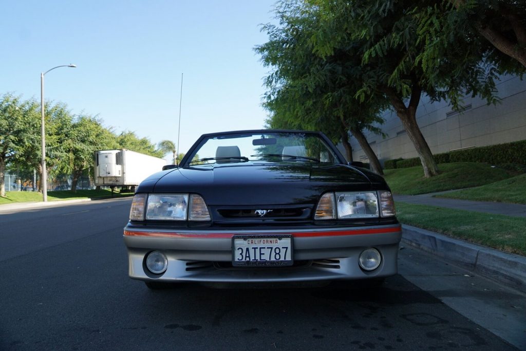 1988 Ford Mustang GT 5.0 V8 Convertible With 58K Original Miles