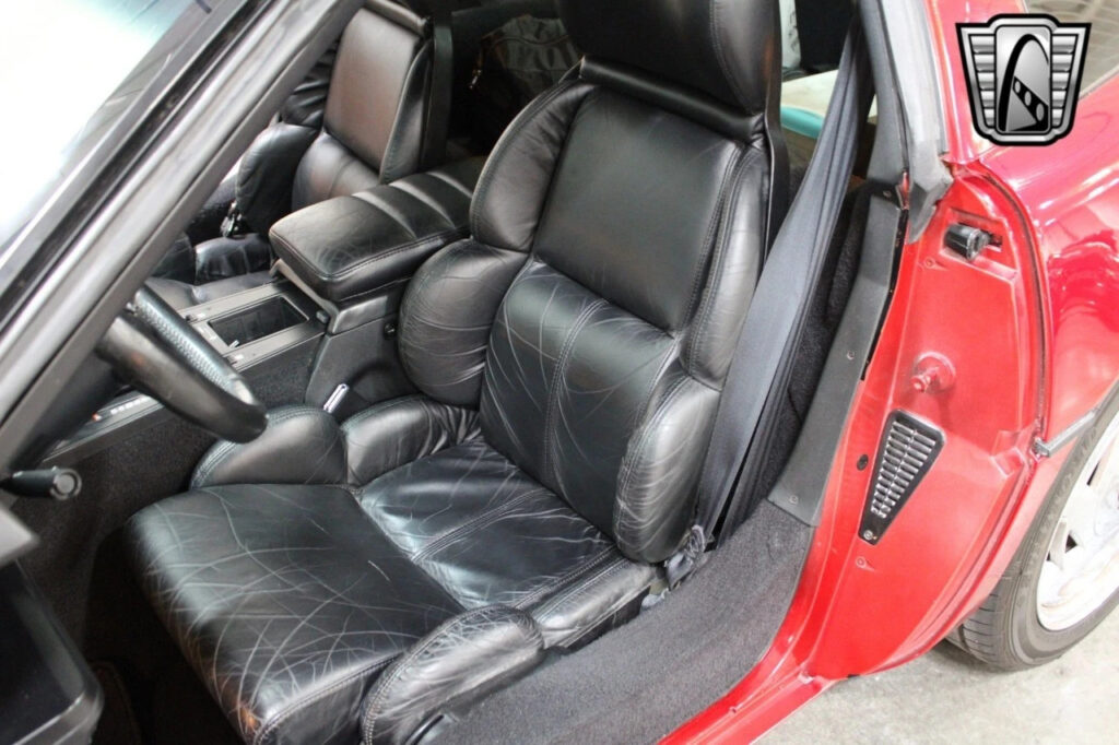 Red 1989 Chevrolet Corvette Coupe 350 CID V8