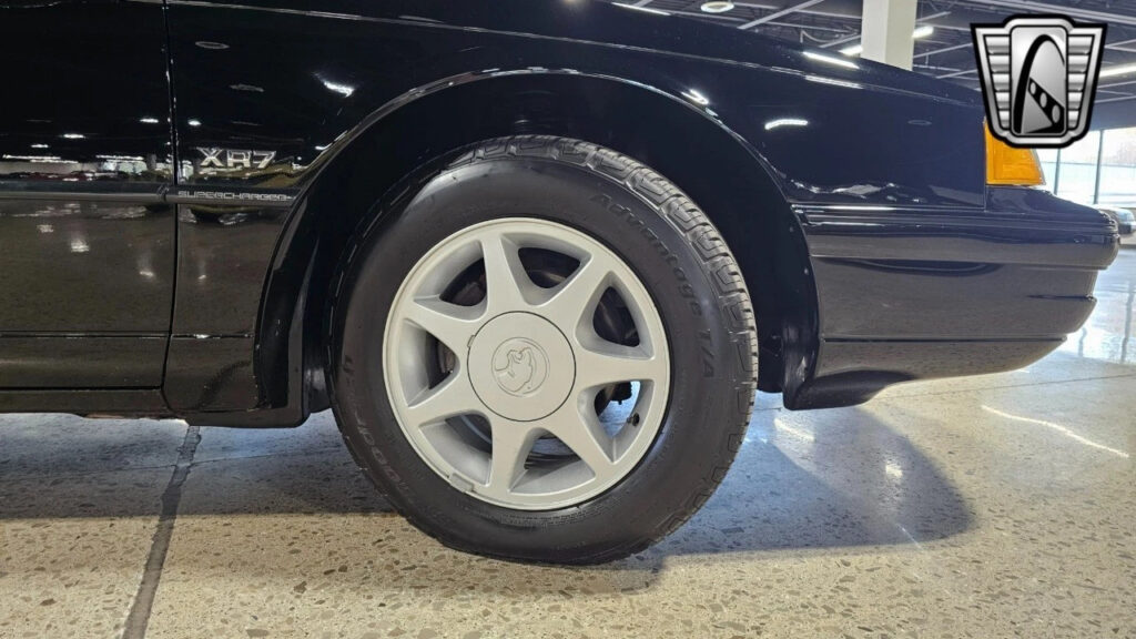 Black 1989 Mercury Cougar 3.8L Supercharged V6 5 Speed Manual