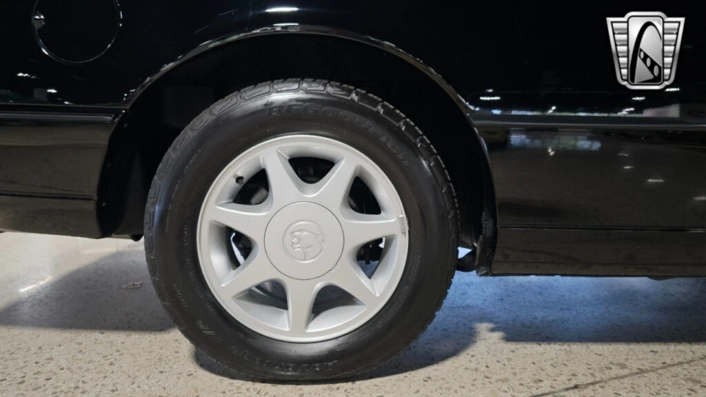 Black 1989 Mercury Cougar 3.8L Supercharged V6 5 Speed Manual