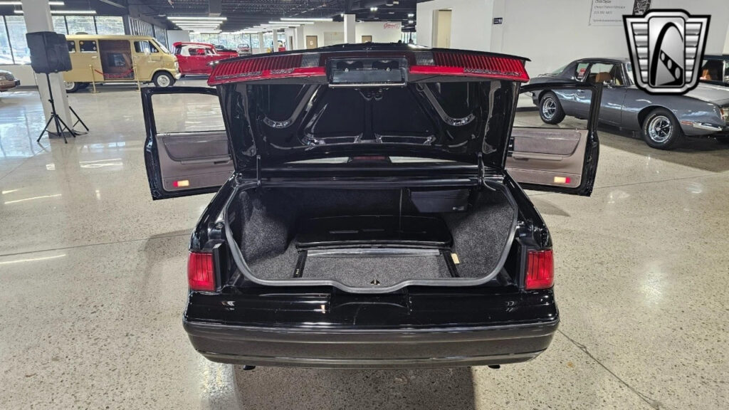 Black 1989 Mercury Cougar 3.8L Supercharged V6 5 Speed Manual