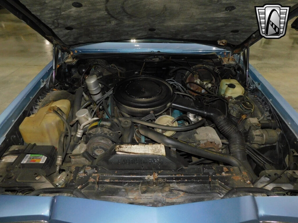 Blue 1980 Buick Riviera Coupe V8