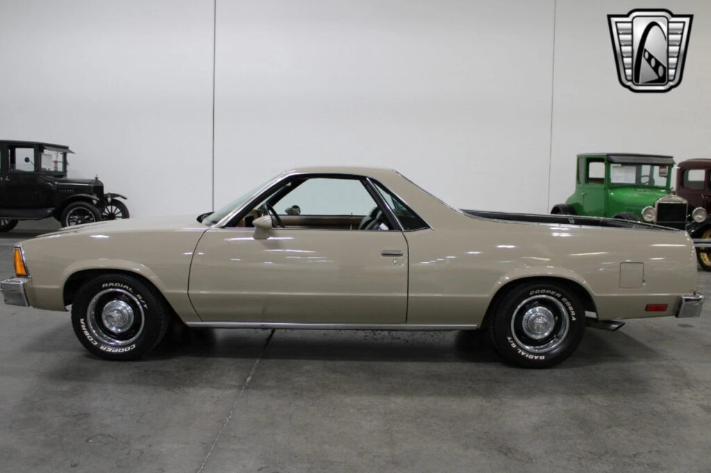 Brown 1980 Chevrolet El Camino Coupe 305 CID V8 Turbo 350