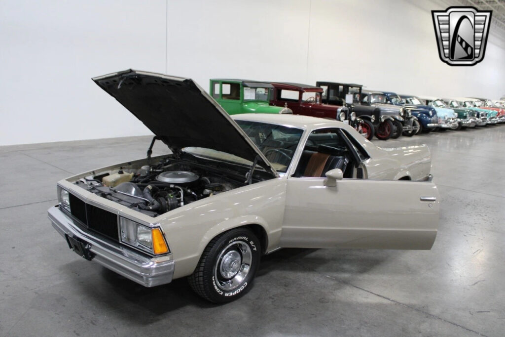 Brown 1980 Chevrolet El Camino Coupe 305 CID V8 Turbo 350
