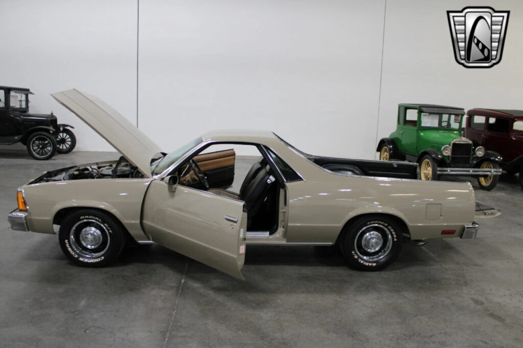 Brown 1980 Chevrolet El Camino Coupe 305 CID V8 Turbo 350