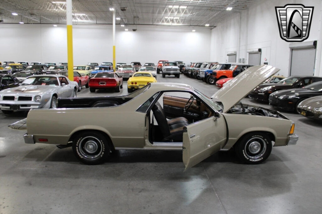 Brown 1980 Chevrolet El Camino Coupe 305 CID V8 Turbo 350