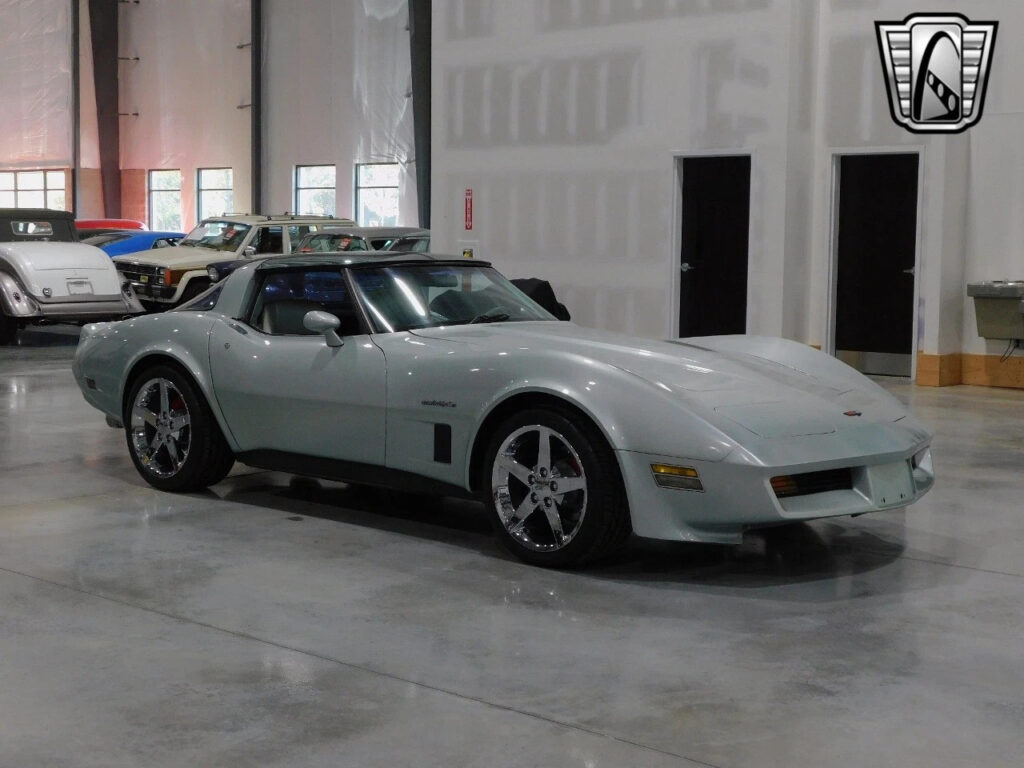 Silver 1982 Chevrolet Corvette Coupe V8